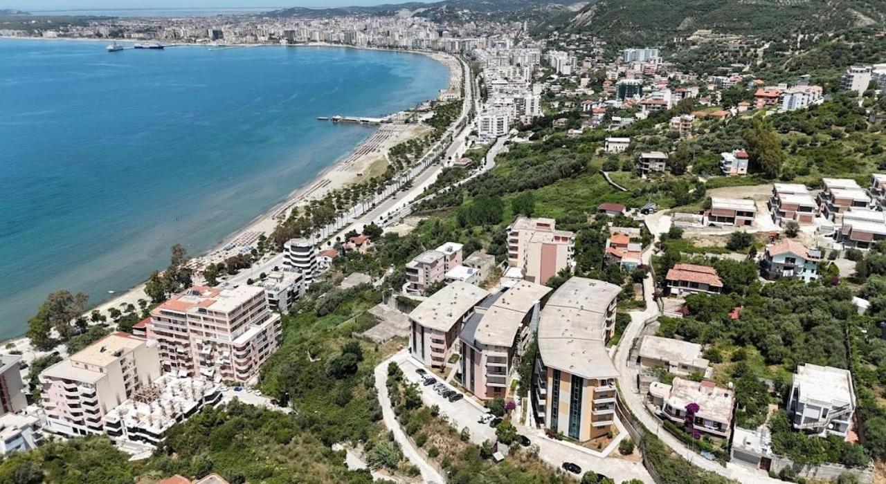 Sea View Apartment Влёра Экстерьер фото